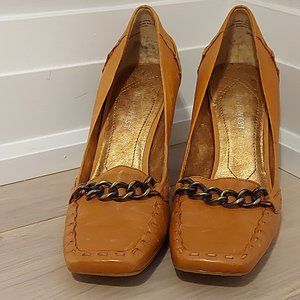 Nine West Leather Loafer Pumps